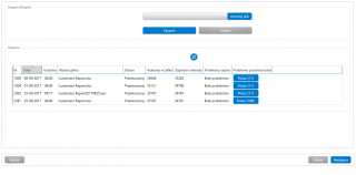 Import danych klientów