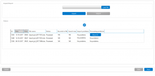 Importation données de les employes